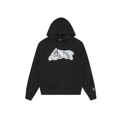 ICECREAM Iced Out Running Dog Popover Hoodie Black - Svart - Hettegenser ICECREAM Iced Out Running Dog Popover Hoodie Black - Svart - Hettegenser
