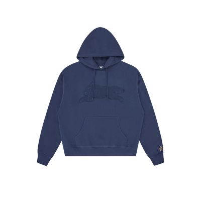 ICECREAM Applique Running Dog Popover Hoodie Navy - Blå - Hettegenser ICECREAM Applique Running Dog Popover Hoodie Navy - Blå - Hettegenser