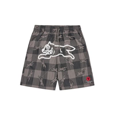 ICECREAM Checker Running Dog Swim Shorts Grey - Grå - Shorts ICECREAM Checker Running Dog Swim Shorts Grey - Grå - Shorts