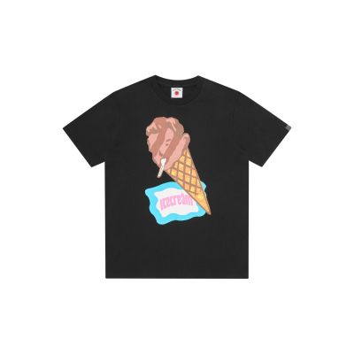 ICECREAM Cone Man T-shirt Black - Svart - Kortermet T-skjorte ICECREAM Cone Man T-shirt Black - Svart - Kortermet T-skjorte