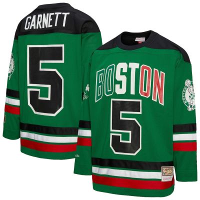 Mitchell & Ness NBA Maxxed Out Fashion Celtics Kevin Garnett Hockey Jersey - Grønn - Jersey