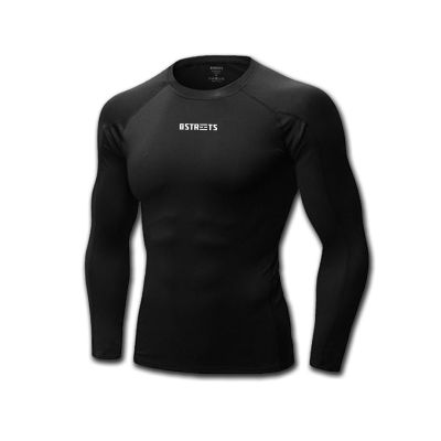 The Streets Longsleeve Compression Top Black - Svart - Langermet kompresjonsskjorte The Streets Longsleeve Compression Top Black - Svart - Langermet kompresjonsskjorte