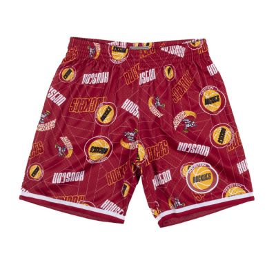 Mitchell & Ness Houston Rockets Swingman Short - rød - Shorts
