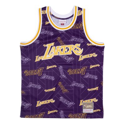 Mitchell & Ness La Lakers Swingman Jersey - Lilla - Jersey