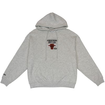Mitchell & Ness NBA Champs Trophy Hoodie Chicago Bulls - Grå - Hettegenser Mitchell & Ness NBA Champs Trophy Hoodie Chicago Bulls - Grå - Hettegenser