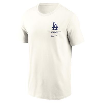 Nike SS LA Dodgers Club Crew Tee - Hvit - Kortermet T-skjorte Nike SS LA Dodgers Club Crew Tee - Hvit - Kortermet T-skjorte