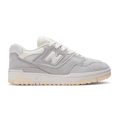 New Balance 550 "Grey Suede" - Grå - Joggesko