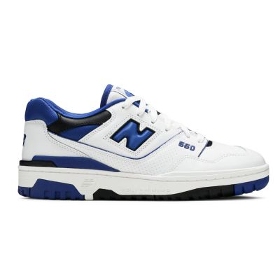 New Balance 550 "White Royal" - Hvit - Joggesko