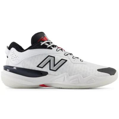 New Balance BB Hesi Low v2 "White Team Red Black" - Hvit - Joggesko