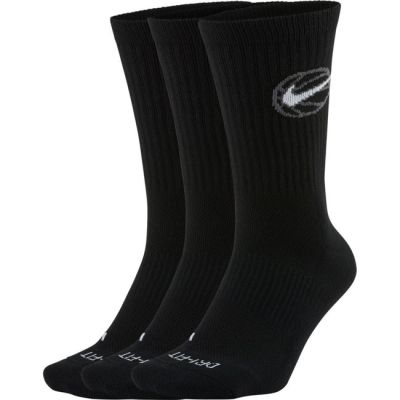 Nike Everyday Crew Socks - Svart - Sokker