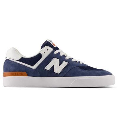 New Balance Numeric 574 "Vulc Blue" - Blå - Joggesko