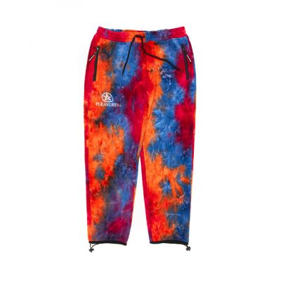 Pleasures Orange Caffeine Polar Fleece Pants Orange - Oransje - Bukser
