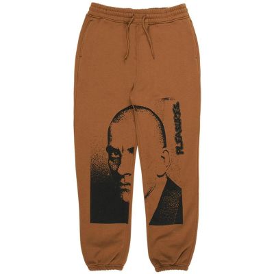 Pleasures Brown Backbone Sweatpants Brown - Brun - Bukser