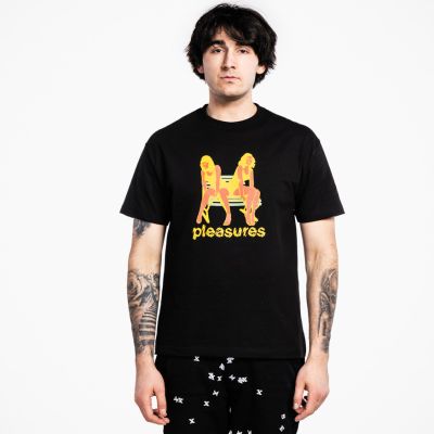 Pleasures Bench T-Shirt Black - Svart - Kortermet T-skjorte Pleasures Bench T-Shirt Black - Svart - Kortermet T-skjorte