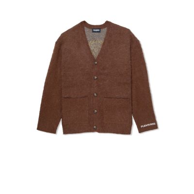 Pleasures Juicy Cardigan Brown - Brun - Hettegenser