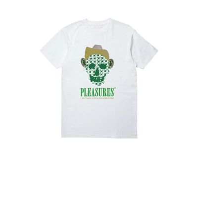 Pleasures Cowboy Tee White - Hvit - Kortermet T-skjorte