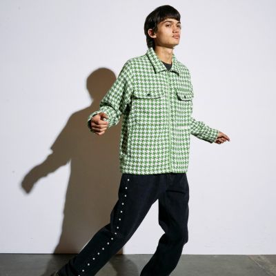 Pleasures Sunspot Jacket Green - Grønn - Jakke