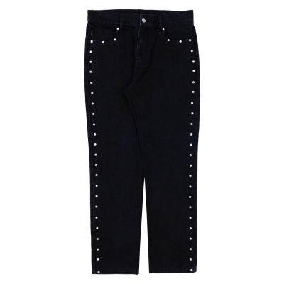 Pleasures Bling 5 Pocket Denim Black - Svart - Bukser