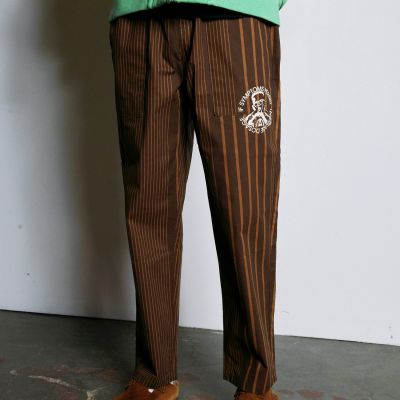 Pleasures Optics Easy Pants Brown - Brun - Bukser