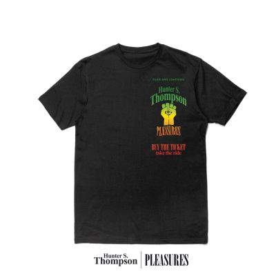 Pleasures Take The Ride Tee Black - Svart - Kortermet T-skjorte