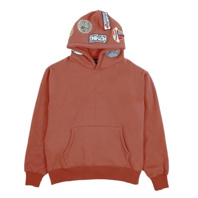 Pleasures Worms Hoodie Rust - Oransje - Hettegenser