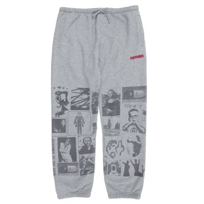 Pleasures Choices Sweatpants Heather Grey - Grå - Bukser