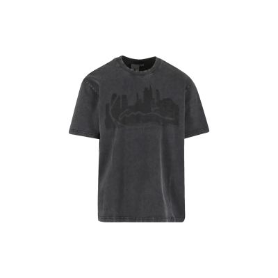 Karl Kani Signature Skyline Washed Boxy Tee Black - Svart - Kortermet T-skjorte Karl Kani Signature Skyline Washed Boxy Tee Black - Svart - Kortermet T-skjorte