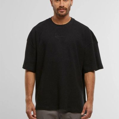 Karl Kani Signature Waffle Tee Black - Svart - Kortermet T-skjorte Karl Kani Signature Waffle Tee Black - Svart - Kortermet T-skjorte