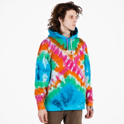 Rip N Dip OG Prisma Rainbow X-Dye - Flerfarget - Hettegenser