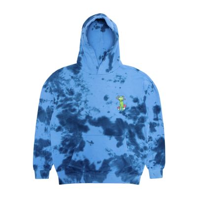 Rip N Dip Space Gang Navy Lightning Wash - Blå - Hettegenser