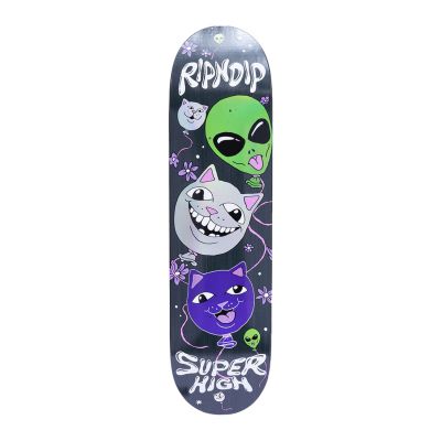 Rip N Dip Super High Deck Black - Svart - Rullebrett