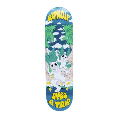 Rip N Dip Lifes A Trip Deck Teal Blue - Flerfarget - Rullebrett
