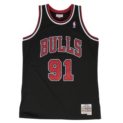 Mitchell & Ness Chicago Bulls Dennis Rodman NBA Swingman Jersey - Svart - Jersey Mitchell & Ness Chicago Bulls Dennis Rodman NBA Swingman Jersey - Svart - Jersey