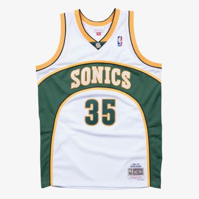 Mitchell & Ness NBA Seattle Supersonics 2007 Kevin Durant  Swingman Home Jersey - Hvit - Jersey