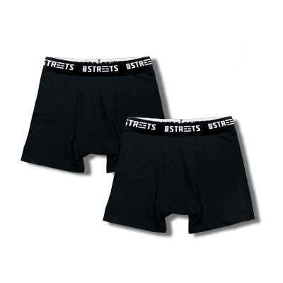 The Streets Boxers 2 Pack - Svart - Undertøy