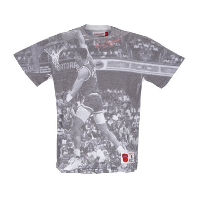 Mitchell & Ness Kenny Walker Above The Rim Sublimated S/S Tee - Grå - Kortermet T-skjorte