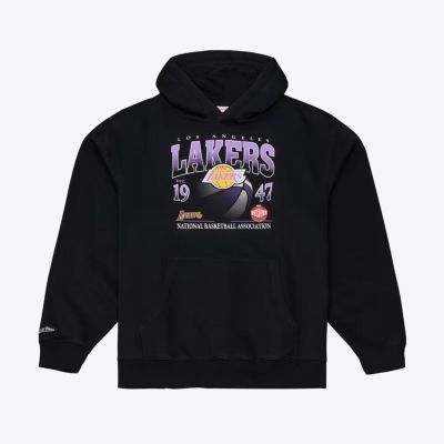 Mitchell & Ness NBA Street Graphics Core Hoodie Los Angeles Lakers - Svart - Hettegenser Mitchell & Ness NBA Street Graphics Core Hoodie Los Angeles Lakers - Svart - Hettegenser