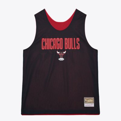 Mitchell & Ness NBA Team Glory Reversible Mesh Bulls Top - rød - Jersey