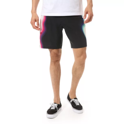 Vans Warped Sidestrap Boardshorts - Svart - Shorts