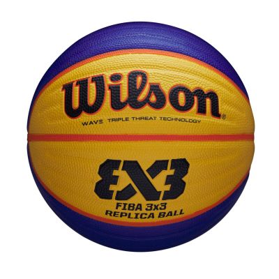 Wilson FIBA 3x3 Replica RBR Basketball - Gul - Ball