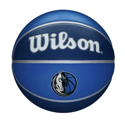 Wilson NBA Team Tribute Basketball Dallas Mavericks Size 7 - Blå - Ball