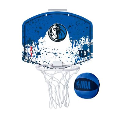Wilson NBA Team Mini Hoop Dallas Maverics - Blå - Accessories
