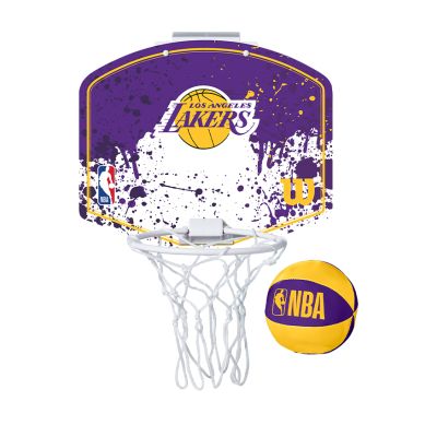 Wilson NBA Team Mini Hoop Los Angeles Lakers - Lilla - Accessories
