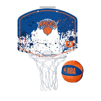 Wilson NBA Team Mini Hoop New York Knicks - Blå - Accessories