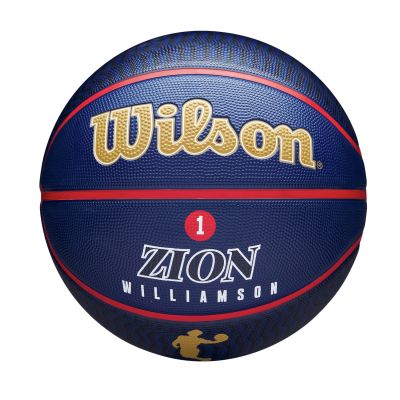 Wilson NBA Player Icon Outdoor Basketball Zion Size 7 - Blå - Ball